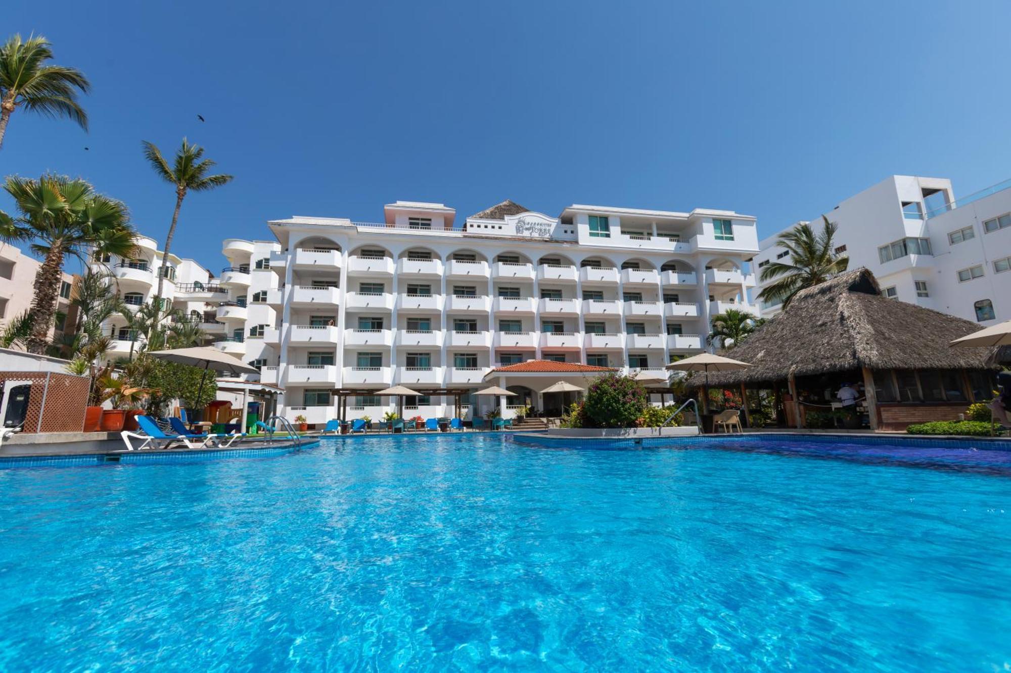 רינקון דה גוויאביטוס Torreblanca Beach Hotel And Suites Guayabitos - Desayuno Y Comida Incluido מראה חיצוני תמונה